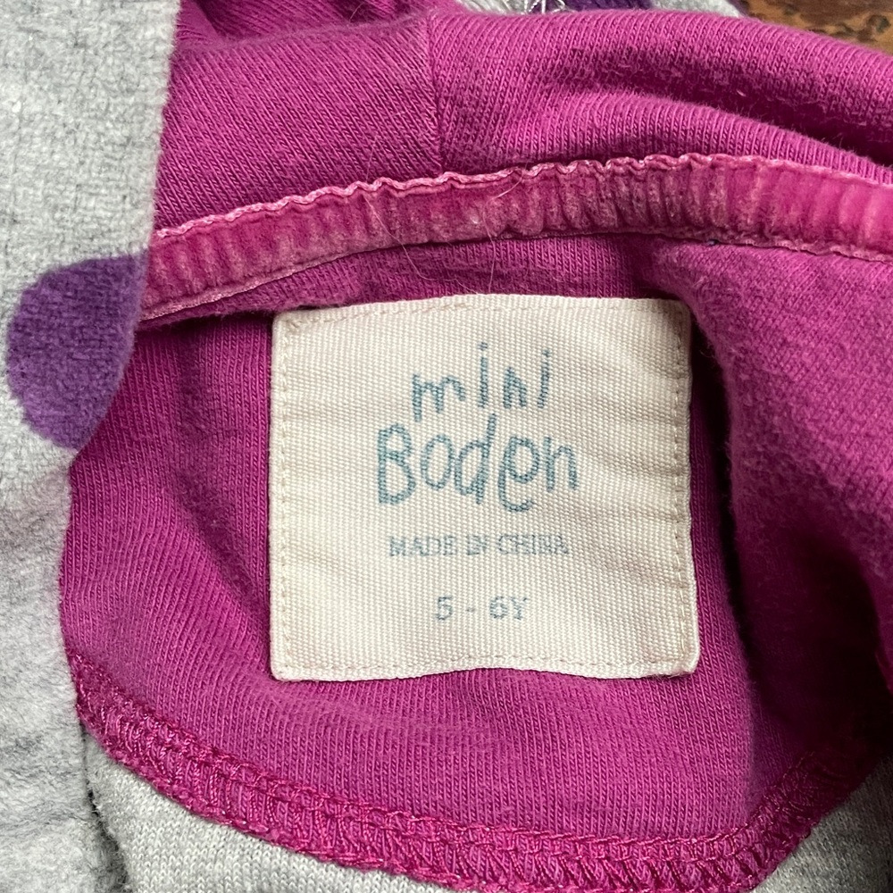 Mini Boden tunic top, 5T-6 - Picture 4 of 5